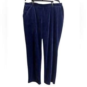 Chico's women  Deep Blue Corduroy Pants